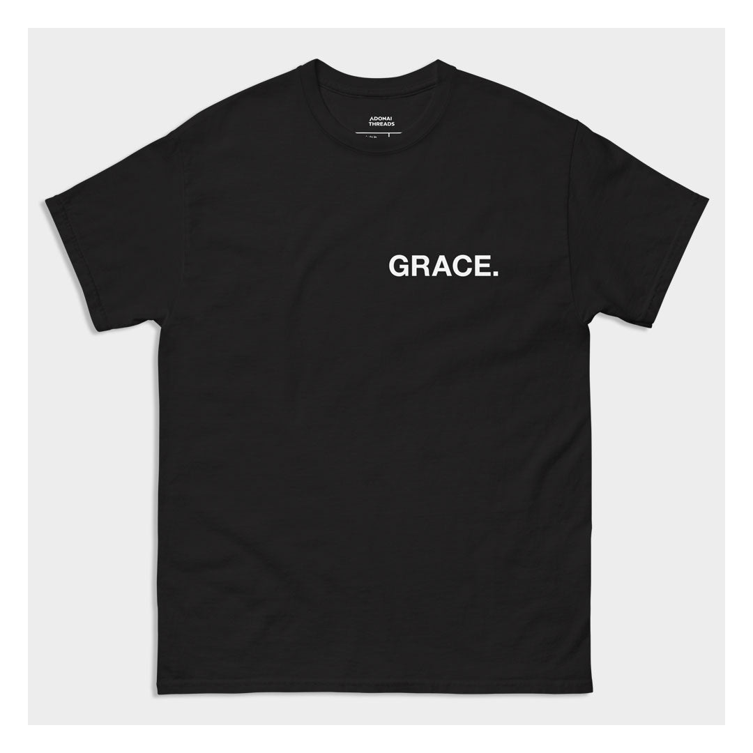 GRACE UPON GRACE TEE (Black)