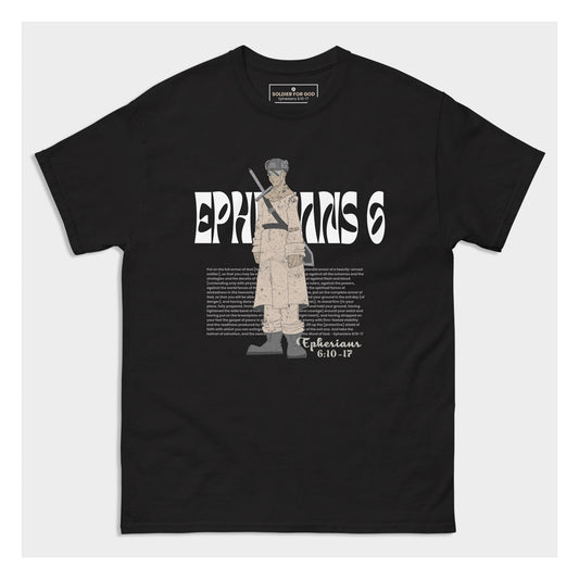 SOLDIER FOR GOD TEE (Ephesians 6)