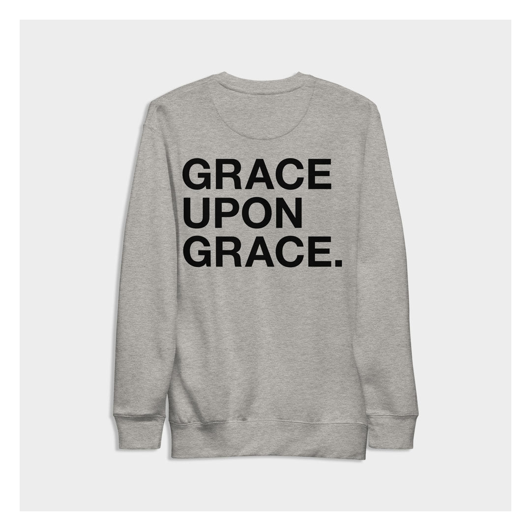 GRACE UPON GRACE SWEATSHIRT (Grey)