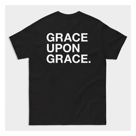 GRACE UPON GRACE TEE (Black)