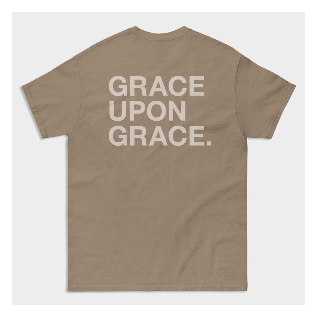 GRACE UPON GRACE TEE (Savana)