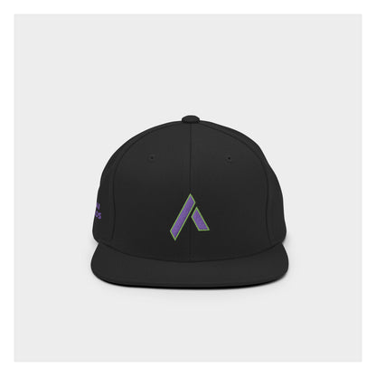 ADONAI THREADS SNAPBACK (Black/Purple)