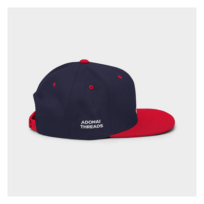 ADONAI THREADS SNAPBACK (Navy/Red)